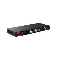 Ip-Com G1120P-16-250W 16 Port Gigabit+2Xgb Rj45/Sfp Uplink 230W Poe Rackmount Switch