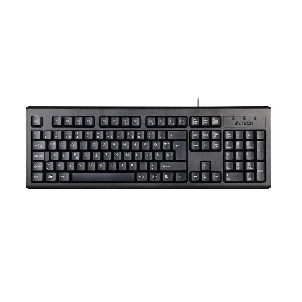 A4 Tech Km720 Usb Multi̇medya Si̇yah F Klavye