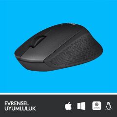 Logitech M330 Sessi̇z Kablosuz Usb Opti̇k Mouse Si̇yah 910-004909