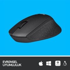 Logitech M330 Sessi̇z Kablosuz Usb Opti̇k Mouse Si̇yah 910-004909