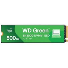 500 Gb Wd Green Sn3000 Pci-4.0 5000Mb/S 4100Mb/S M2 Nvme Ssd Wds500G4G0E