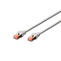 Beek Bc-S6050 Cat6 Sftp/Pimf (Pai̇rs In Metal Foi̇l) 5 Metre Lszh Awg26 Gri̇ Renk Patch Kablo