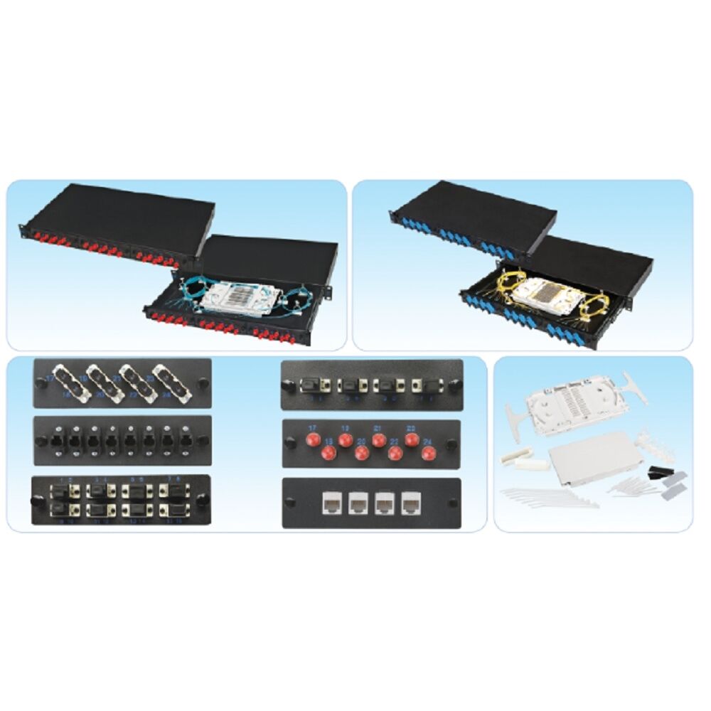 Hcs Pfo-10001-1U 1U 19'' Fi̇ber Opti̇k Sonlandirma Kutusu