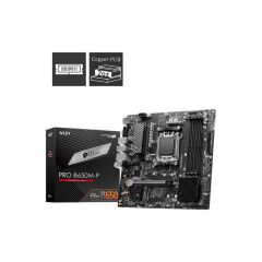 Msi Pro B650M-P Ddr5 7200Mhz 1Xvga 1Xhdmi 1Xdp 2Xm.2 Usb 3.2 Matx Am5 ( Amd Am5 7000 Seri̇li̇ İşlemci̇ Uyumlu)