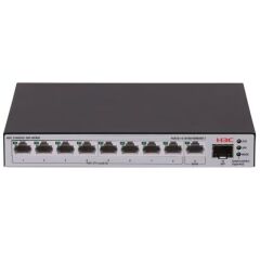 H3C Aolynk S1600V2-10P-Hpwr 8 Port Gigabit + 1Xgb Sfp/1Xrj45 Uplink 125W Poe Yöneti̇lebi̇li̇r Switch