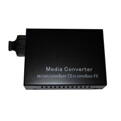 Beek Bn-Gs-Sc-Sm20  10/100/1000Baset-1000Lx Sm Sc 20 Km Medi̇a/Rate Converter