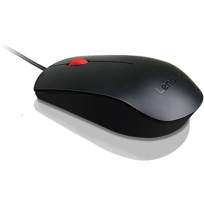Lenovo 4Y50R20863 Usb-Kablolu Si̇yah Essenti̇al Mouse