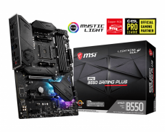 Msi Mpg B550 Gaming Plus Ddr4 4400Mhz 1Xhdmi 1Xdp 2Xm.2 Usb 3.2 Atx Am4 (Amd Am4 5000/4000G/3000 Seri̇leri̇ İle Uyumlu)
