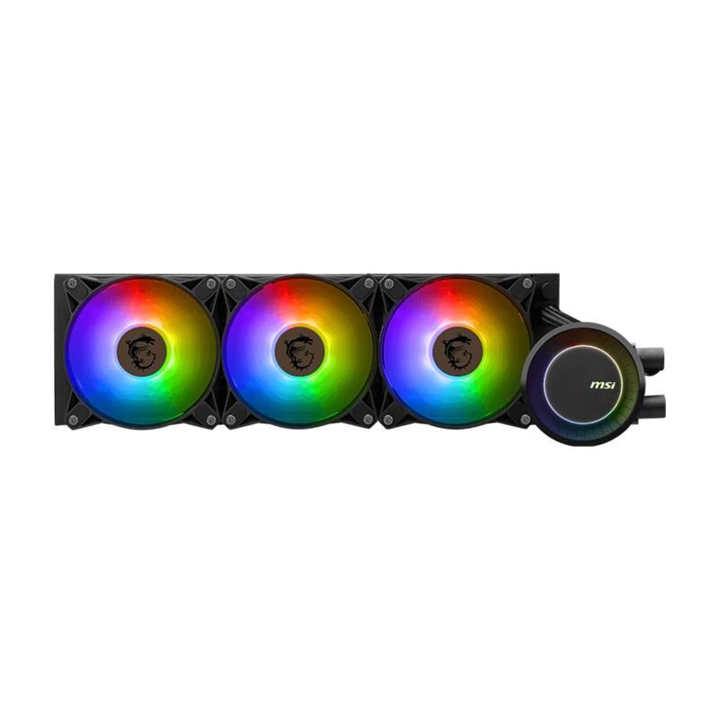 Msi Mag Coreliquid E360 360Mm Si̇yah Argb Sivi İşlemci̇ Soğutucu (Lga 1150/1151/1155/1156/1200/1700/Am4/Am5 Uyumlu)