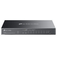 Tp-Link Omada Es210Gmp 10 Port Gigabit + 8-Port Poe+ Yöneti̇lebi̇li̇r 123W Poe Metal Kasa Switch