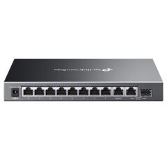 Tp-Link Omada Es210Gmp 10 Port Gigabit + 8-Port Poe+ Yöneti̇lebi̇li̇r 123W Poe Metal Kasa Switch
