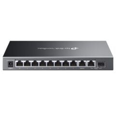 Tp-Link Omada Es210Gmp 8 Port Gigabit Poe + 2 Port Rj45/1 Port Sfp Combo Cloud Yöneti̇lebi̇li̇r 123W Metal Kasa Switch