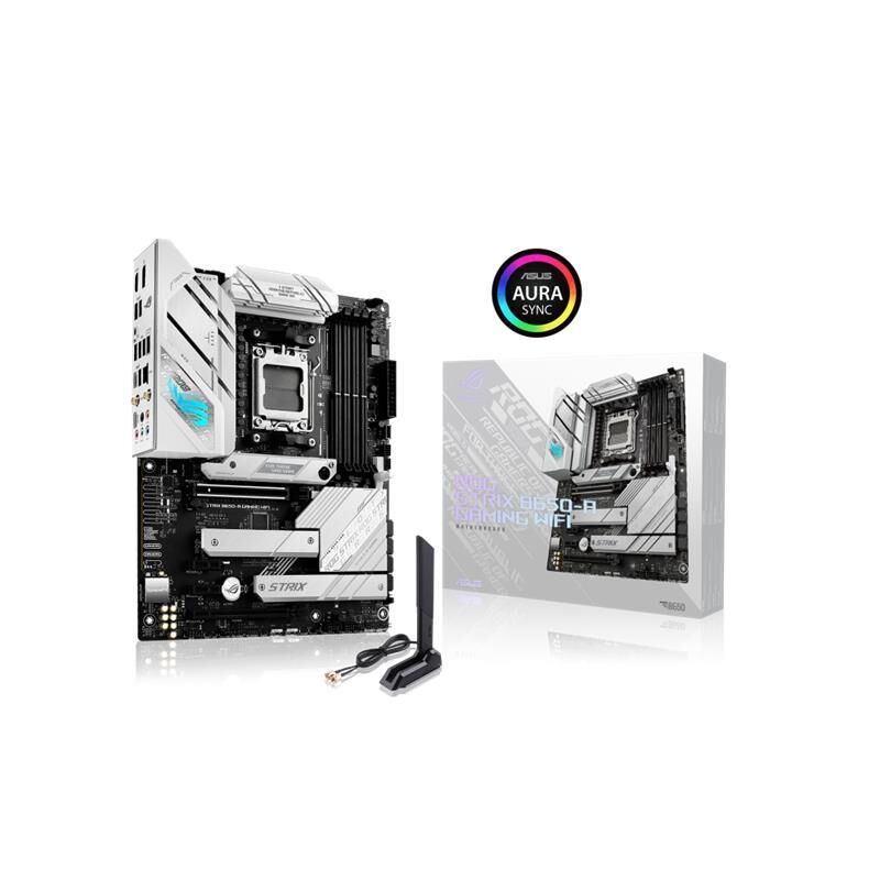 Asus Rog Strix B650-A Gaming Wifi Ddr5 6400Mhz 1Xhdmi 1Xdp 3Xh.2 Usb 3.2 Atx Am5(Amd Am5 9000/8000/7000 Seri̇ İle Uyumlu)