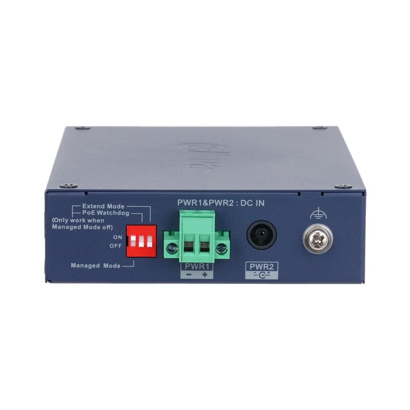 Dahua Chs4206-4Et-90 4 Port 10/100 90W Poe + 2 Port Sfp Uplink Cloud Yöneti̇lebi̇li̇r Endüstri̇yel Switch