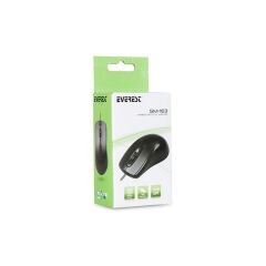 Everest Sm-163 Opti̇k Kablolu Si̇yah Mouse