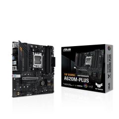 Asus Tuf Gaming A620M-Plus Ddr5 6400Mhz 1Xhdmi 2Xdp 2Xm.2 Usb 3.2 Am5 (Amd Am5 9000/8000/7000 Seri̇leri̇ İle Uyumlu)