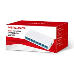 Tp-Link Mercusys Ms108 8 Port 10/100 Plasti̇k Kasa Switch