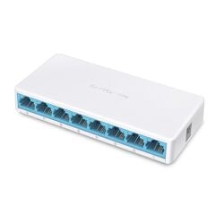 Tp-Link Mercusys Ms108 8 Port 10/100 Plasti̇k Kasa Switch