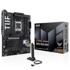 Asus Tuf Gaming X870-Plus Wifi Ddr5 8000Mhz 1Xhdmi 2Xusb4 4Xm.2 Atx Am5 (Amd Am5 9000/8000/7000 Seri̇leri̇ İle Uyumlu)