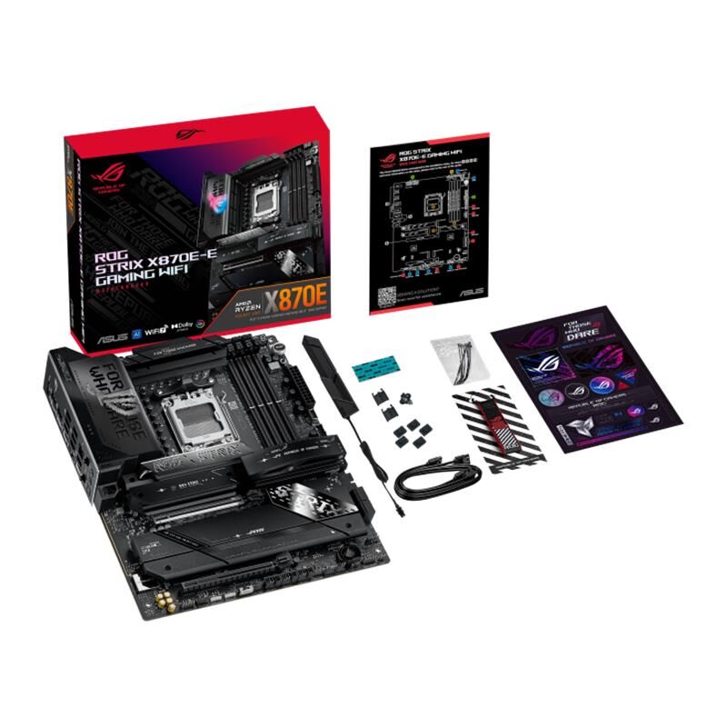 Asus Rog Crosshair X870E Hero Ddr5 8000Mhz 1Xhdmi 1Xdp 4Xm.2 Am5 Atx (Amd Am5 9000/8000/7000 Seri̇leri̇ İle Uyumlu)