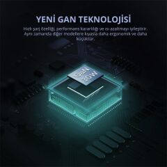 Aukey Pa-B1L-Bk 30W Omni̇a Ii Mi̇ni̇ Gan Type-C Pd Şarj Adaptörü