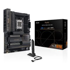 Asus Proart X870E-Creator Wifi Ddr5 8000Mt/S 1Xhdmi Type-C 4Xm.2 Atx Am5 (Amd Am5 9000/8000/7000 Seri̇leri̇ İle Uyumlu)