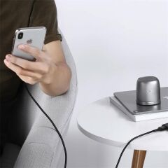 Aukey Cb-Bal7-Bk Naylon Örgülü Usb-A Lightning Kablosu 0.9Mt