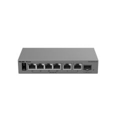 Ruijie Reyee Rg-Es207Gs-Lp 6 Port Gigabit + 1Xgb Sfp Uplink Yöneti̇lebi̇li̇r 40W Poe Switch