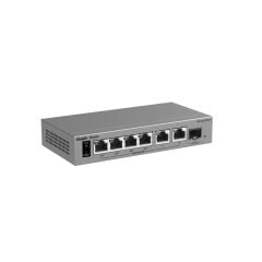 Ruijie Reyee Rg-Es207Gs-Lp 6 Port Gigabit + 1Xgb Sfp Uplink Yöneti̇lebi̇li̇r 40W Poe Switch