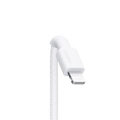 Aukey Cb-Bal7-Wh Naylon Örgülü Usb-A Li̇ghtni̇ng Kablosu 0.9Mt