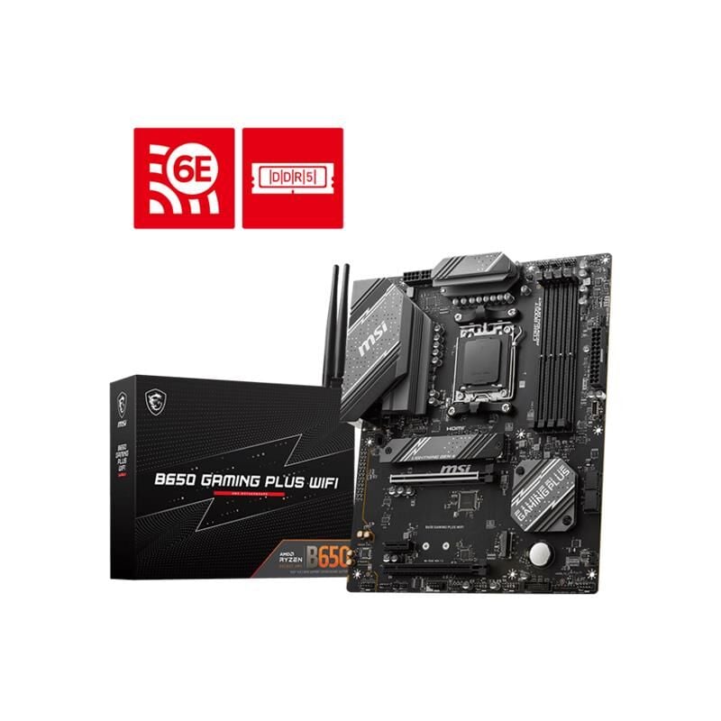 Msi B650 Gaming Plus Wifi Ddr5 6000Mhz 1Xhdmi 1Xdp 2Xm.2 Usb 3.2 Atx Am5 (Amd Am5 9000/8000/7000 Seri̇leri̇ İle Uyumlu)