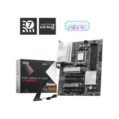 Msi Pro B840-P Wifi Ddr5 8000Mt/S 1Xhdmi 2Xm.2 Atx Am5 (Amd Am5 9000/8000/7000 Seri̇leri̇ İle Uyumlu)
