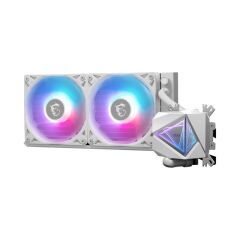 Msi Mag Coreliquid I240 White 240Mm Argb Cpu İşlemci Sivi Soğutucu(Lga1150/1151/1155/1156/1200/1700/1851/Am4/Am5 Uyumlu)