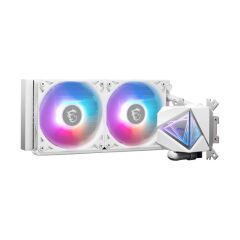 Msi Mag Coreliquid I240 White 240Mm Argb Cpu İşlemci Sivi Soğutucu(Lga1150/1151/1155/1156/1200/1700/1851/Am4/Am5 Uyumlu)