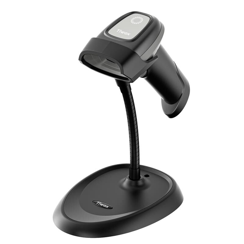 Tiwox Vs-336 2D Karekod Kablolu Usb Barkod Okuyucu + Stand