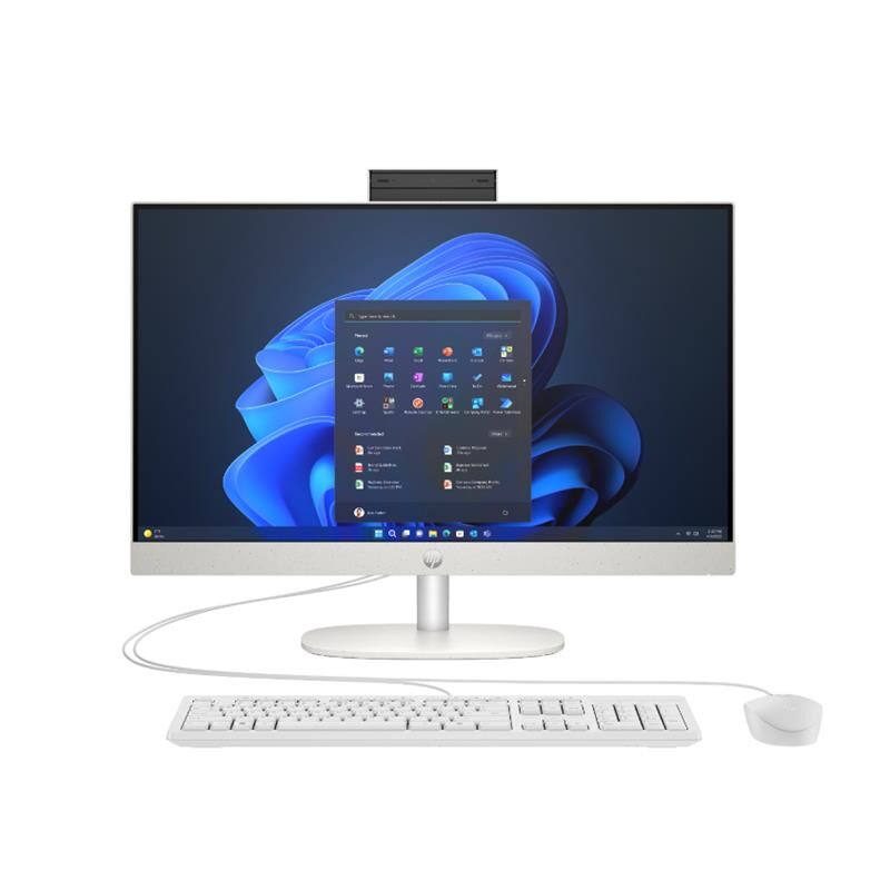 Hp Aio Pro 240 G10 A54Z6Et Intel Ultra 5-125U 16Gb 512Ssd 23.8 Beyaz W11Pro
