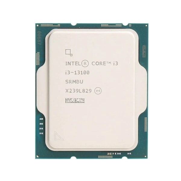 Intel Raptor Lake I3-13100 3.40Ghz 12Mb 1700P Tray İşlemci̇