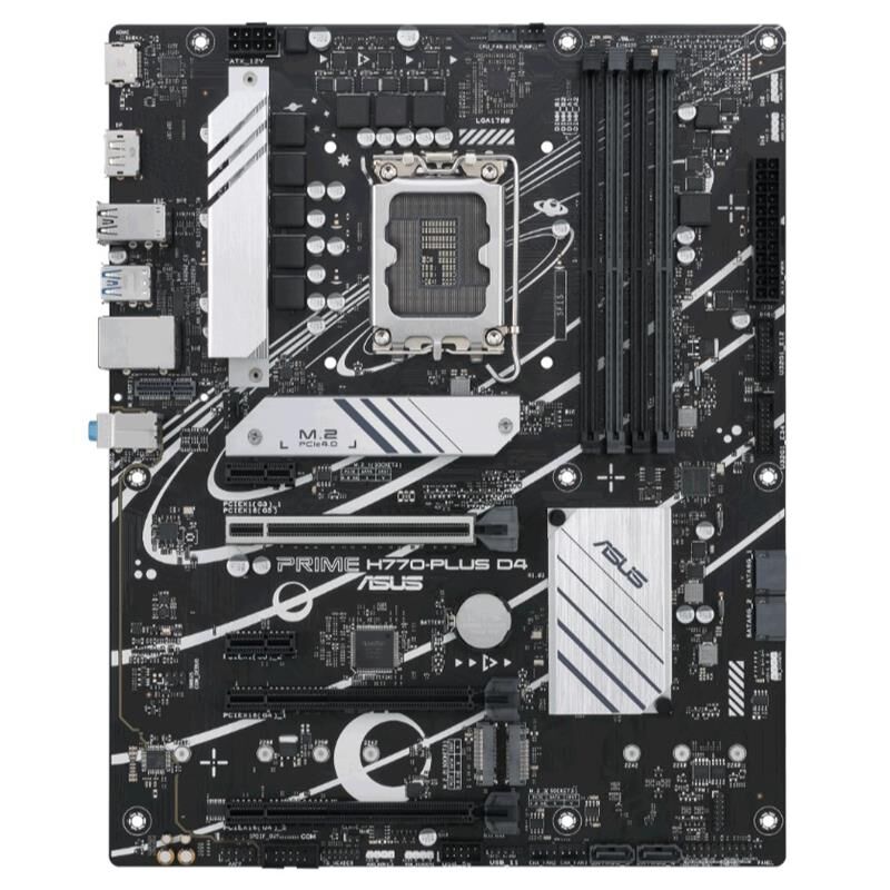 Asus Prime H770-Plus D4 Ddr4 5066Mhz 1Xhdmi 1Xdp 3Xm.2 Usb 3.2 Atx 1700P (13. Ve 12.Nesi̇l İşlemci̇ Uyumlu)