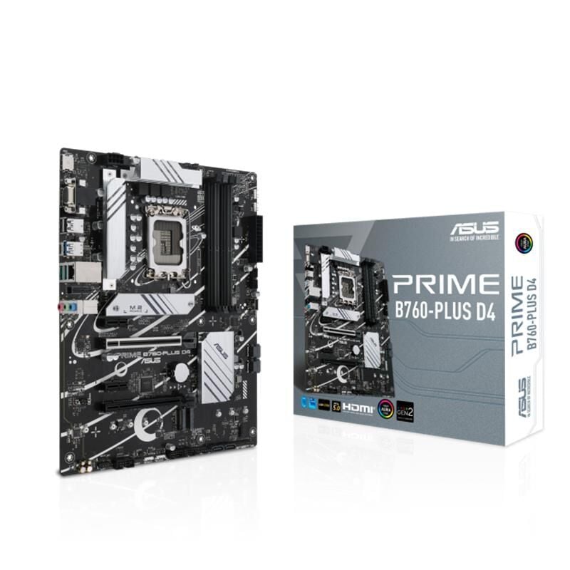 Asus Prime B760-Plus D4 Ddr4 5066Mhz 1Xvga 1Xhdmi 1Xdp 3Xm.2 Usb 3.2 Atx 1700P (12. / 13. Ve 14. Nesi̇l İşlemci̇ Uyumlu)