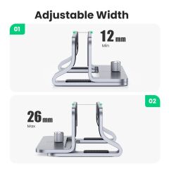 Ugreen Alümi̇nyum Notebook Macbook Di̇key Masaüstü Standi 20471
