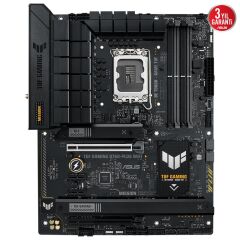 Asus Tuf Gaming B760-Plus Wifi Ddr5 7200Mhz 1Xhdmi 1Xdp 3Xm.2 Usb 3.2 Atx 1700P (13. Ve 12.Nesi̇l İşlemci̇ Uyumlu)
