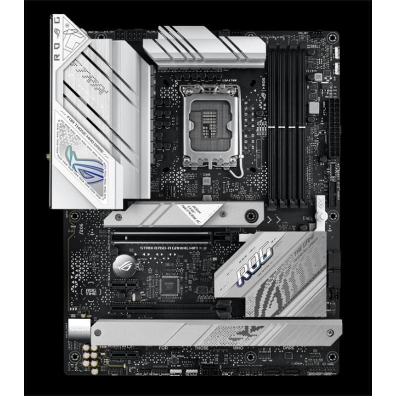 Asus Rog Strix B760-A Gaming Wifi Ddr5 7800Mhz 1Xhdmi 1Xdp 3Xm.2 Atx 1700P (14.,13. Ve 12.Nesi̇l İşlemci̇ Uyumlu)