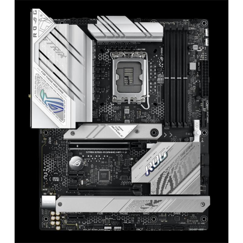 Asus Rog Strix B760-A Gaming Wifi Ddr5 7800Mhz 1Xhdmi 1Xdp 3Xm.2 Atx 1700P (14.,13. Ve 12.Nesi̇l İşlemci̇ Uyumlu)