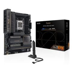ASUS PROART X870E-CREATOR WIFI DDR5 8000MT/S 1XHDMI TYPE-C 4XM.2 ATX AM5 (AMD AM5 9000/8000/7000 SERİLERİ İLE UYUMLU)
