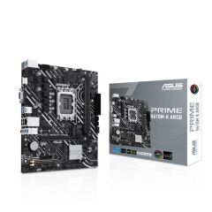 Asus Prime H610M-K Argb Ddr5 5600Mhz 1Xvga 1Xhdmi 1Xm.2 Usb 3.2 Matx 1700P (12. / 13. Ve 14. Nesi̇l İşlemci̇ Uyumlu)