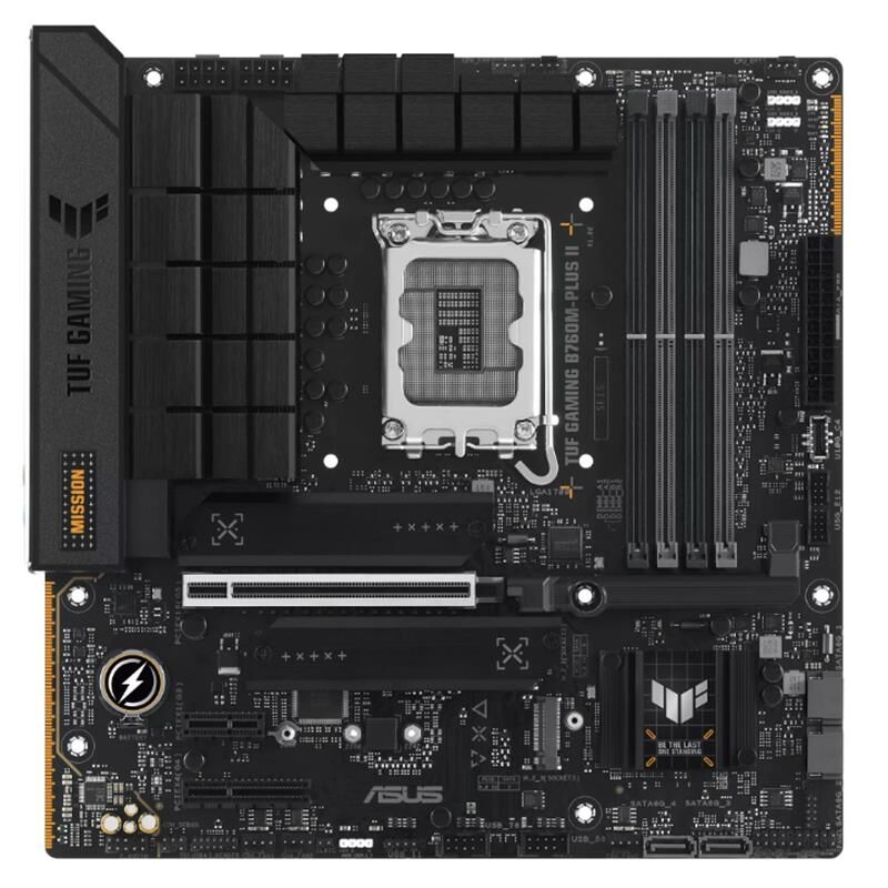 Asus Tuf Gaming B760M-Plus Ii Ddr5 7800Mhz 1Xhdmi 1Xdp 3Xm.2 Matx 1700P (12. / 13. Ve 14. Nesi̇l İşlemci̇ İle Uyumlu