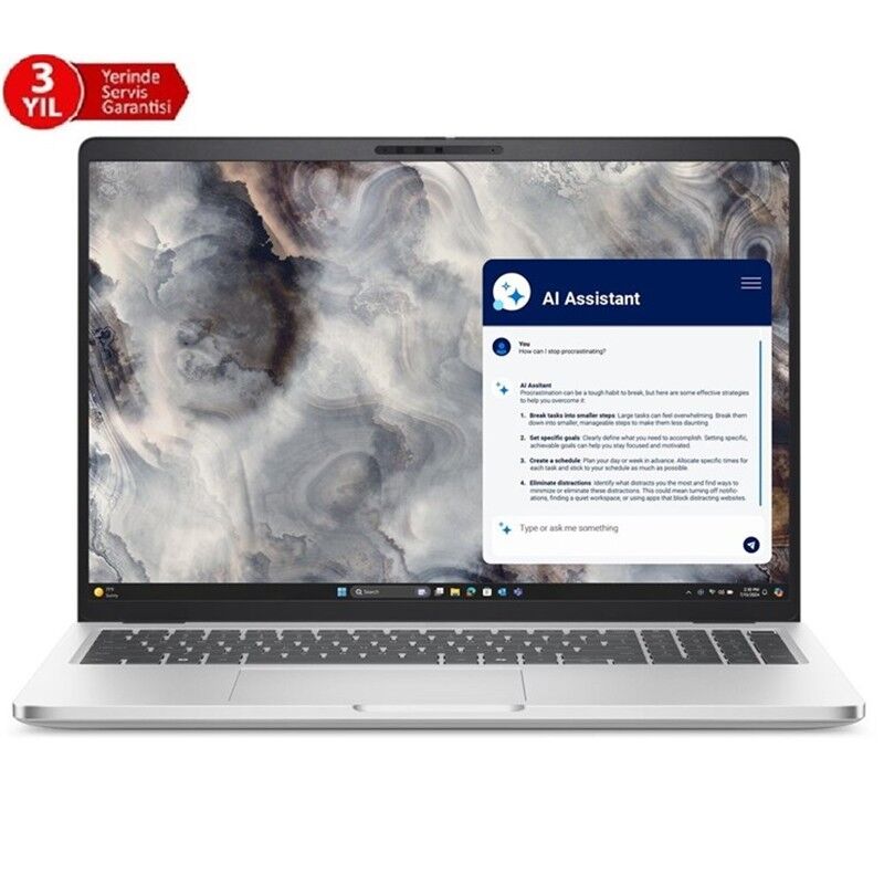 Dell Nb Pro 16 Ultra5 235U 16Gb 512Ssd Dos Bto105_Pc16250_U (3 Yil Yeri̇nde Garanti̇)