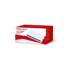 Tp-Link Mercusys Ms108 8 Port 10/100 Yonetilemez Desktop Switch Plasti̇k Kasa
