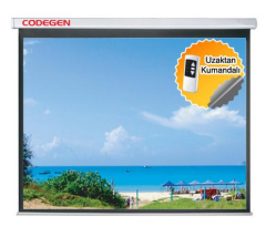 Codegen Ex-24 240X200 Motorlu Uzaktan Kumandali Perde