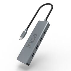 Inca Itpt-4T Type-C Hub X4 Type-C Port 3.1 10Gbps Aluminyum Kasa Çoklayici
